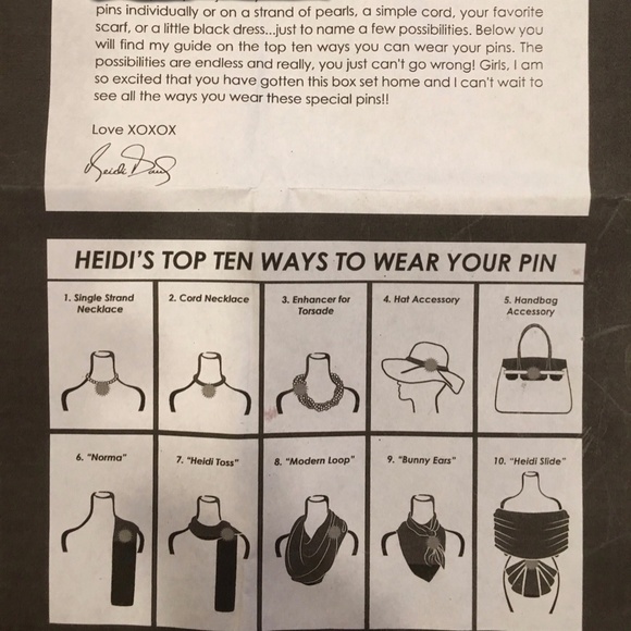 HEIDI DAUS “Pretty Pussy Willow” Pin Brooch, Signed, RETIRED/SOLD OUT, NWOB - Picture 5 of 5